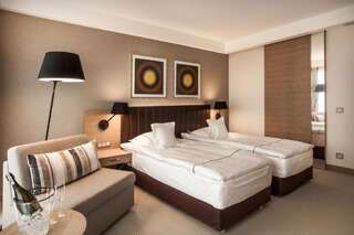 Отель GrandHotel Tiffi Илава Улучшенный двухместный номер с 2 отдельными кроватями или 1 кроватью, вид на озеро-2